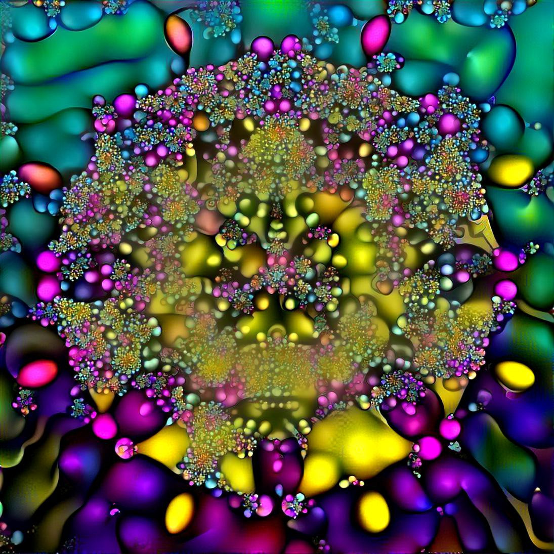 Orignal fractal code by Adrian Morgan i just rendered it then DDG