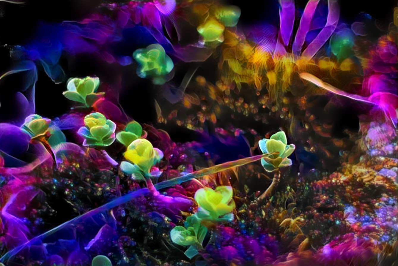 Psychedelic flowers