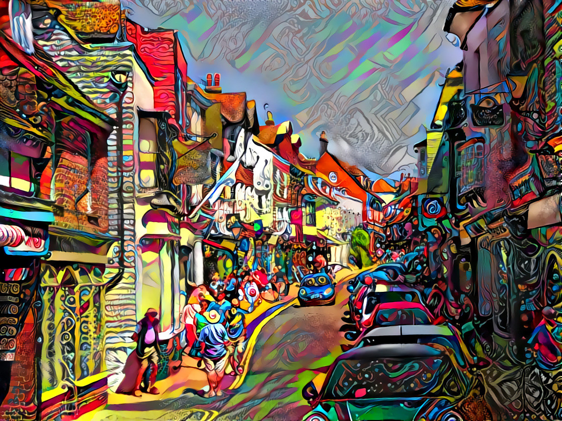 "Summer Shopping in Rye, UK" by Unreal - own photo