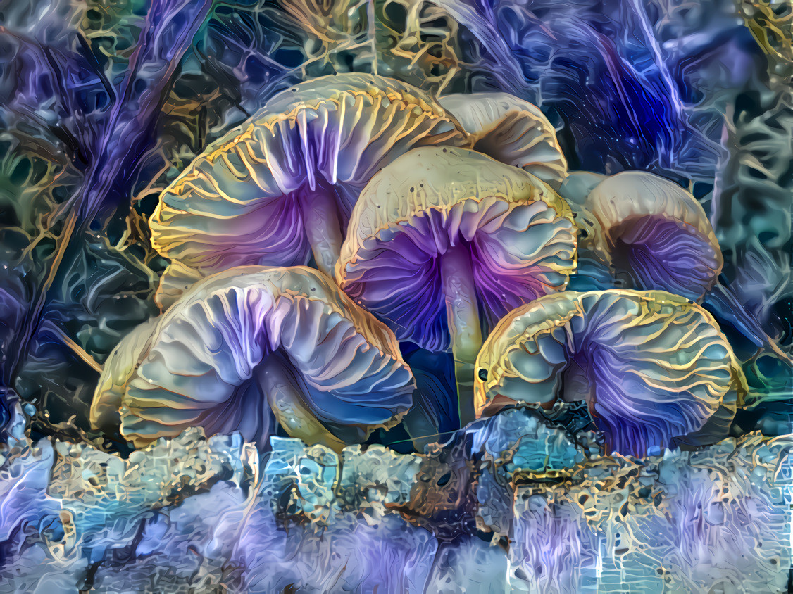 Magical Mycena Mushrooms