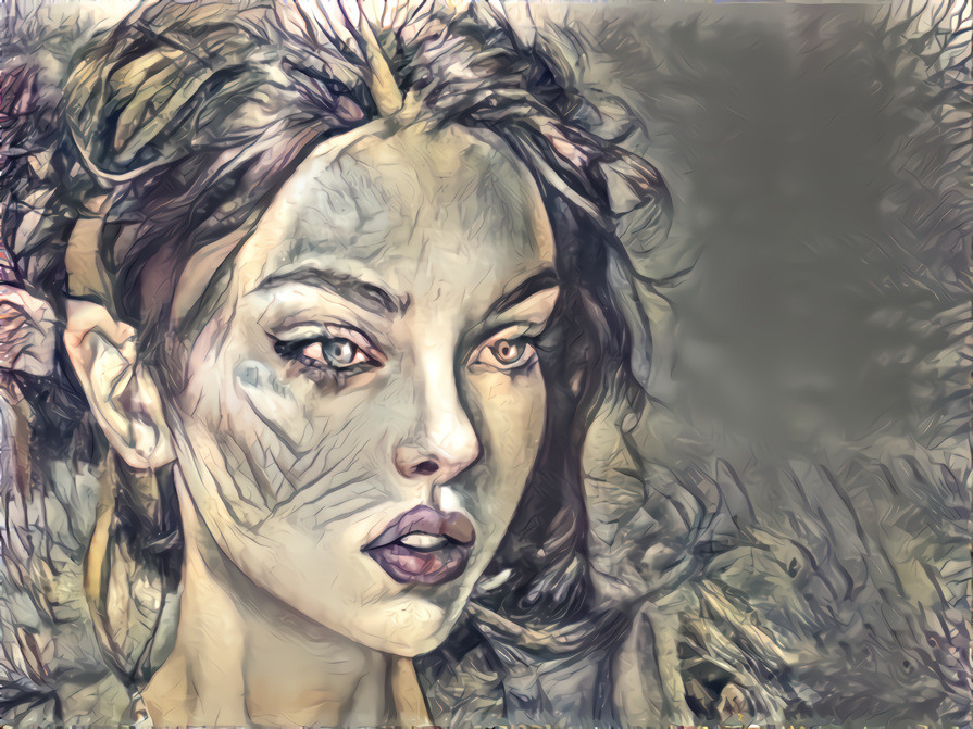 Fae Woman in the Style of Brian Froud