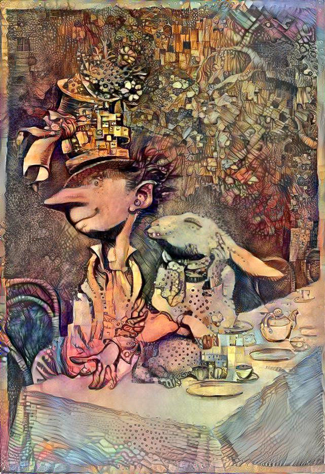 Mervyn Peake: Mad Hatter and March Hare