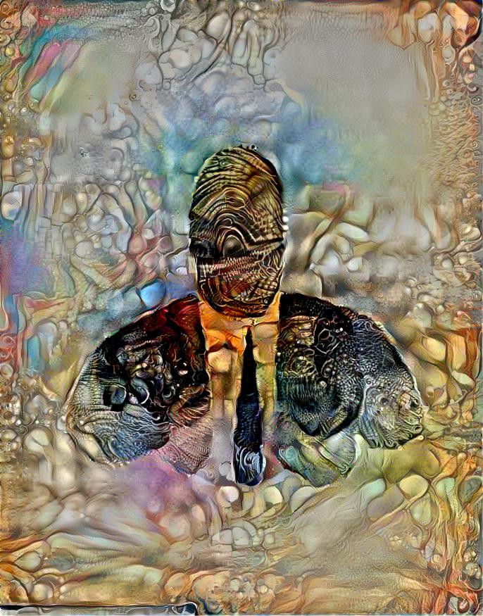 Saul Steinberg self-portrait