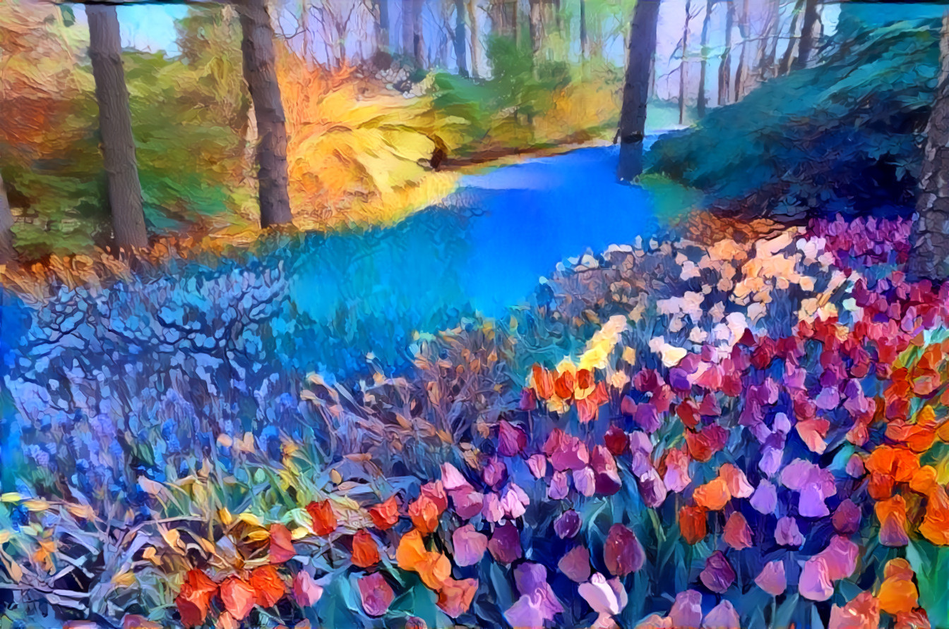 Flowers on the Bank