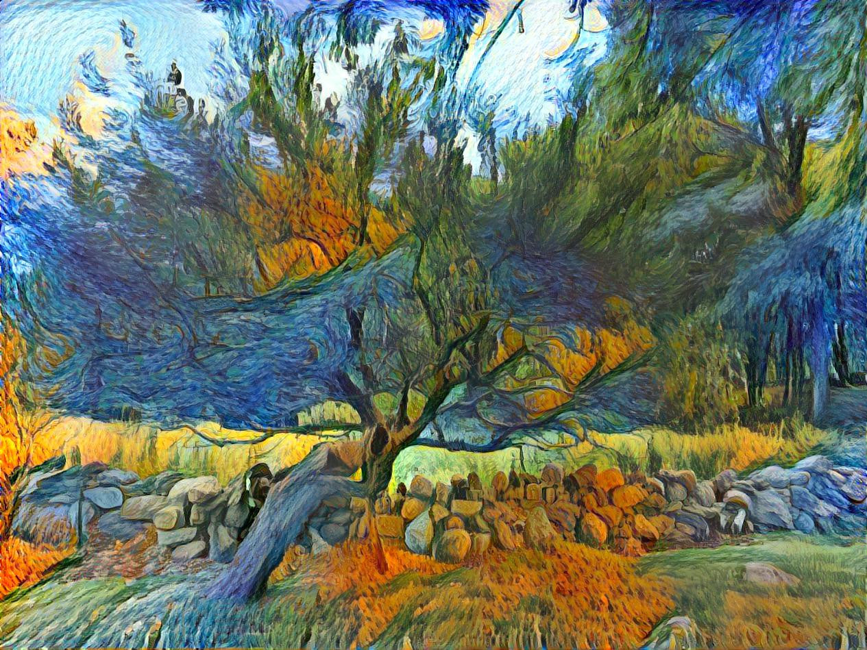 Impressionist Apple Tree