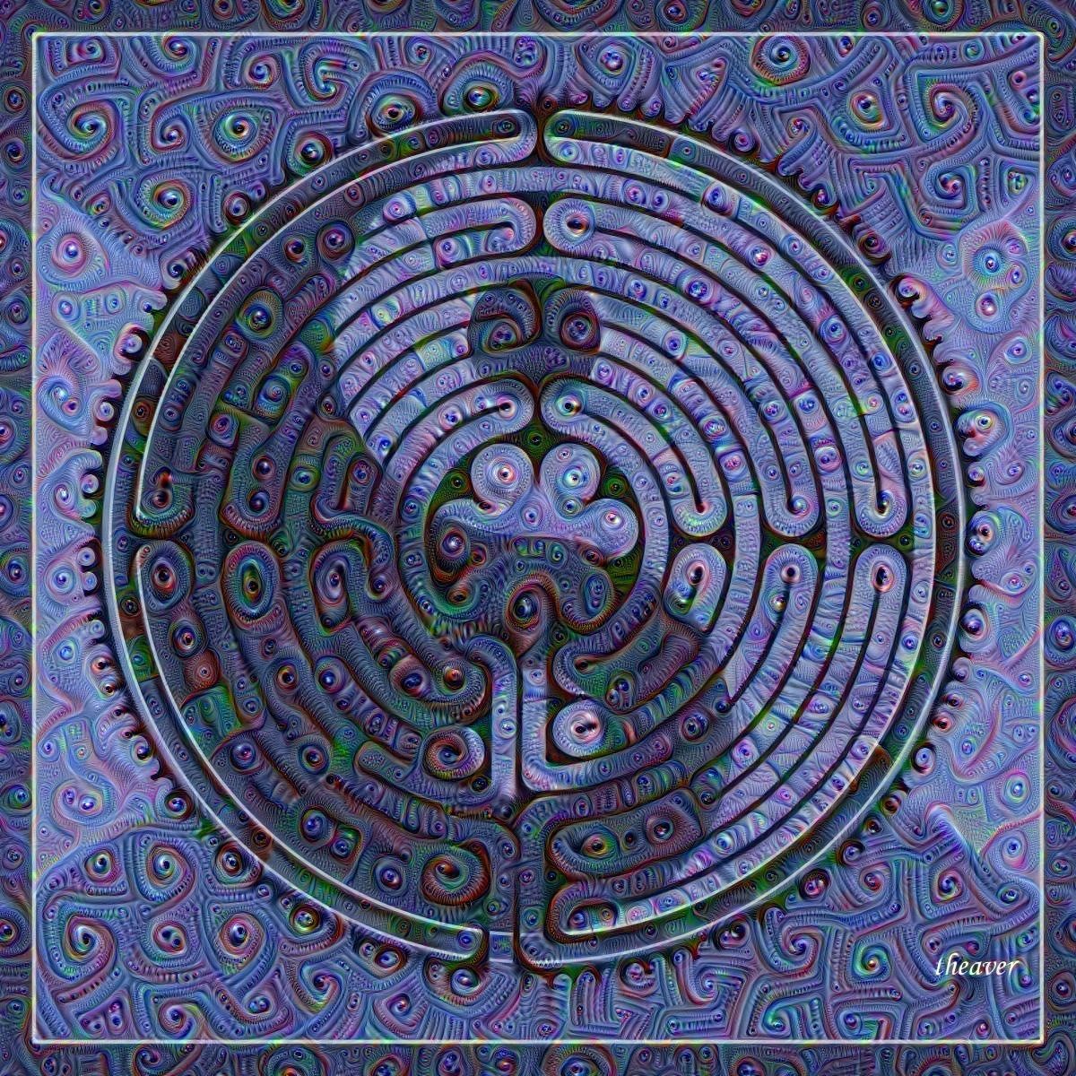 blue labyrinth dream