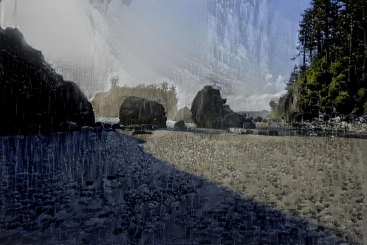 Pixelated landscapes test 1