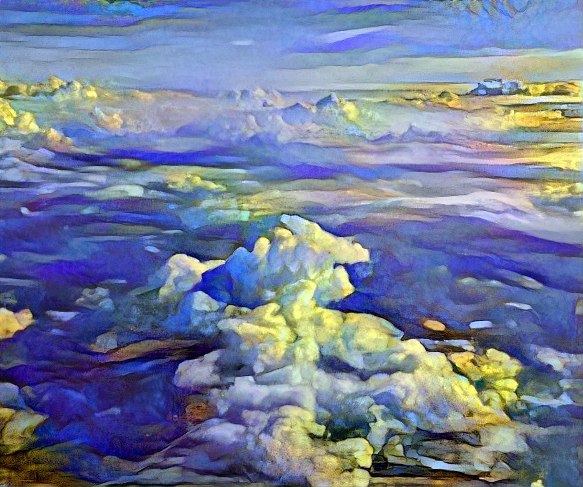 Sea in the clouds 