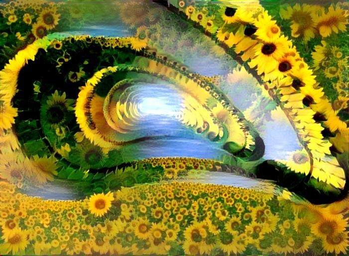 Sunflower Stair