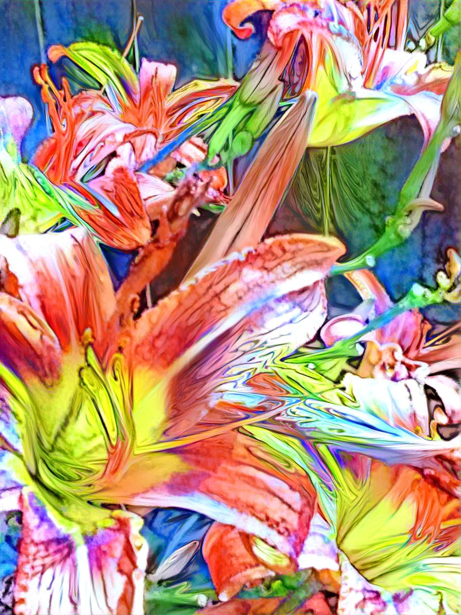 Lillies In My Garden/ my image & style