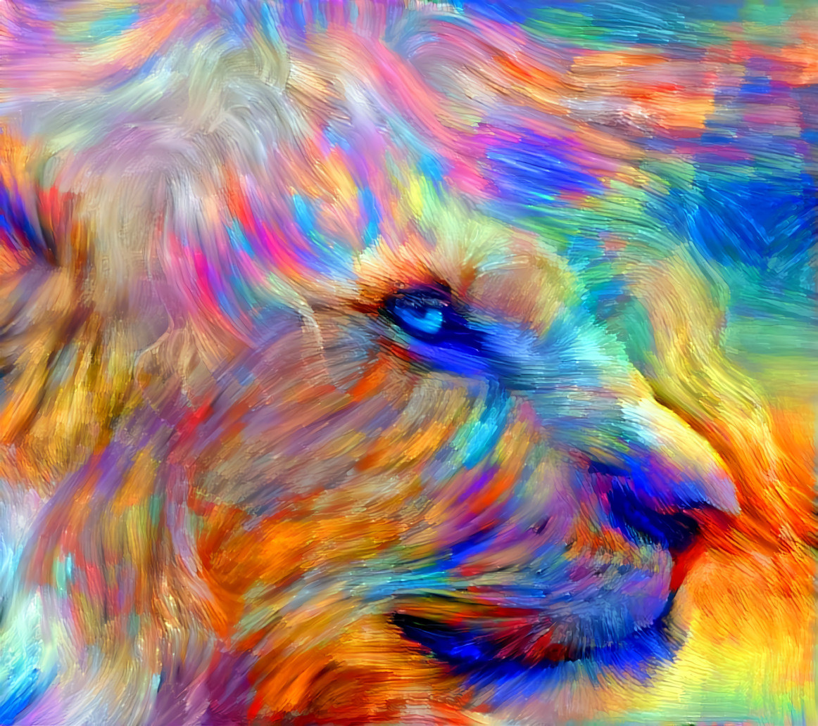 Colorful Lion [1.2MP]