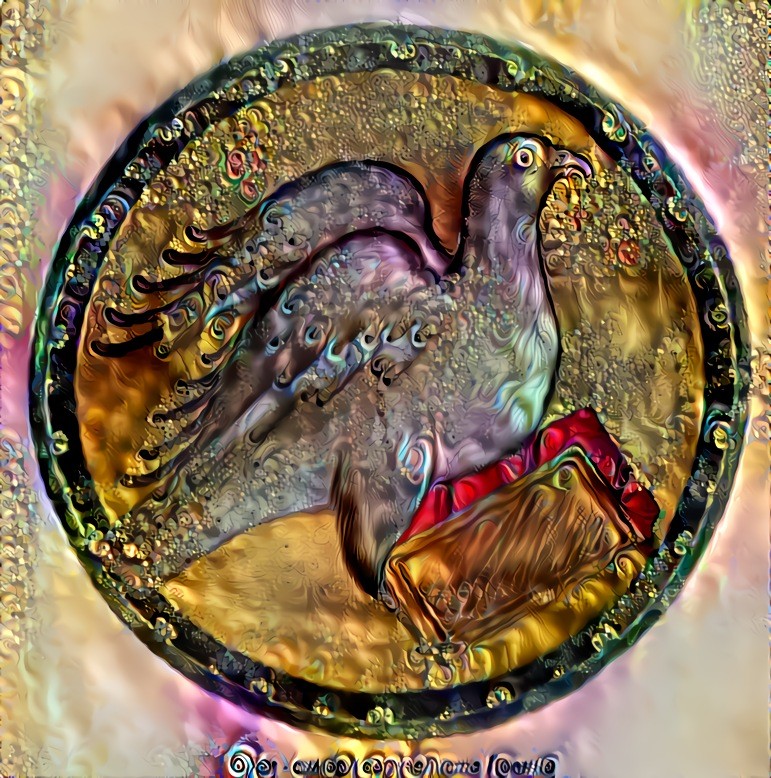 Eagle, symbol of the Evangelist John the Theologian