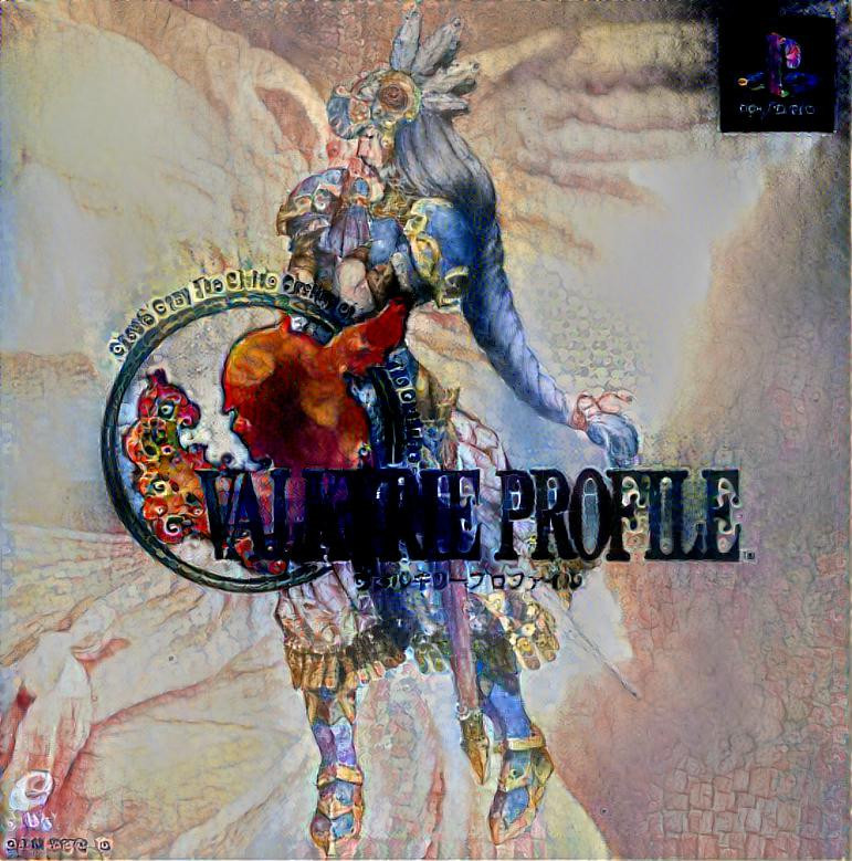 Valkyrie Profile + Gustave Klimt - Death and Life
